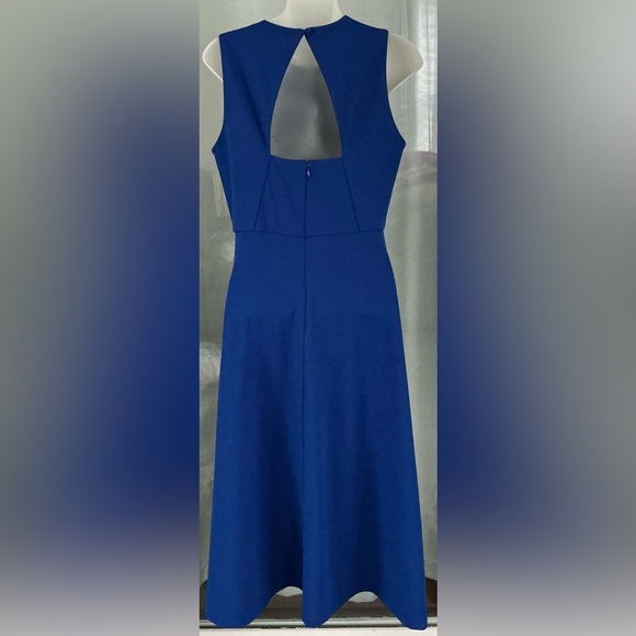 Calvin Klein royal blue sleeveless A-line dress - Picture 2 of 6